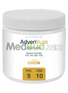 Packaging for Adven® EMB-1 T5:C10 Best Choice Medical Cannabis Flower