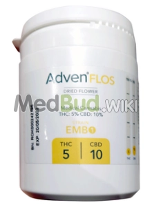 Packaging for Adven EMB-1 T5:C10 Best Choice Medical Cannabis