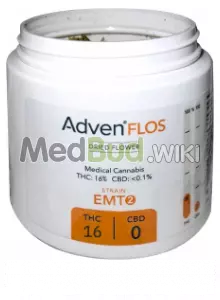 Packaging for Adven EMT-2 T16 Tripoli Medical Cannabis