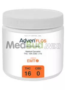 Packaging for Adven® EMT-2 T16 Cairo Medical Cannabis Flower
