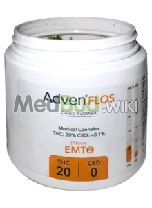 Packaging for Adven EMT-2 T20 Cairo Medical Cannabis