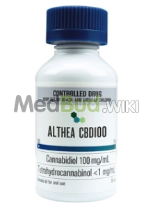Packaging for Althea™ T1:C100 Full Spectrum Oil Medical Cannabis