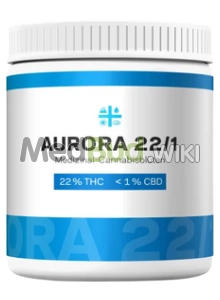 Packaging for Aurora® Pedanios T1:C12 Cannatonic Medical Cannabis Flower
