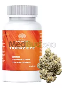 Packaging for Herdade das Barrocas T22 Tigerz Eye Medical Cannabis Flower