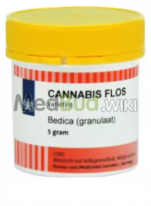 Packaging for Bedrocan Bedica T14:C1 Talea Medical Cannabis