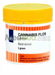 Packaging for Bedrocan Bedrobinol T13:C1 Ludina Medical Cannabis