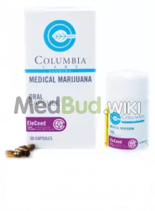 Packaging for Columbia Care EleCeed T5:C5 Oral Capsules Medical Cannabis