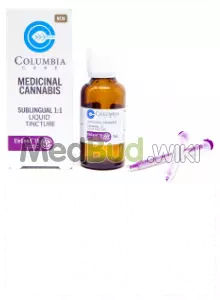Packaging for Columbia Care EleCeed T10:C10 Broad Spectrum Oil Medical Cannabis