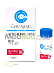 Packaging for Columbia Care TheraCeed T10:C0 Oral Capsules Medical Cannabis