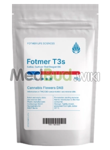Packaging for Fotmer Life Sciences T3s T21 Red Dragon Medical Cannabis