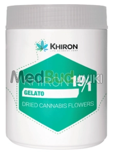 Packaging for Khiron T19 Gelato Medical Cannabis