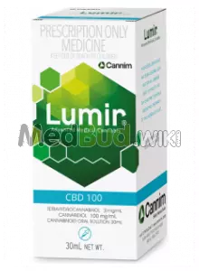 Packaging for Lumir T0:C100 Full Spectrum Oil Medical Cannabis