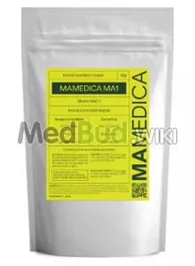 Packaging for Mamedica® MA1 T25 Miracle Alien Cookies Medical Cannabis Flower