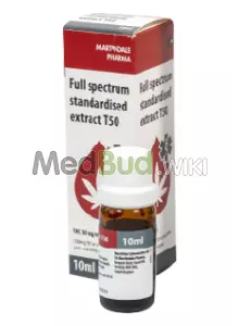 Packaging for Martindale Pharma T50 Full Spectrum Oil Medical Cannabis