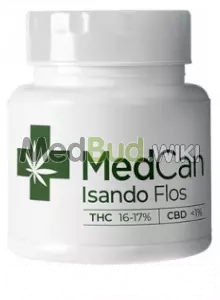 Packaging for MedCan Isando T16-17 Birthday Cake Medical Cannabis