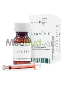 Packaging for MGC Pharmaceuticals CannEpil® T5:C100 Isolate Blend Medical Cannabis