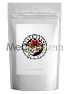 Packaging for Costa Canna T25 Hell Monkey Medical Cannabis Flower