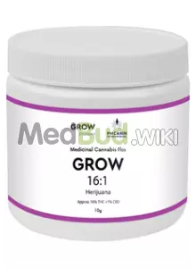 Packaging for Grow Pharma T16 Herijuana Medical Cannabis