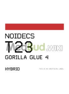 Packaging for Noidecs T23 Gorilla Glue #4 Medical Cannabis