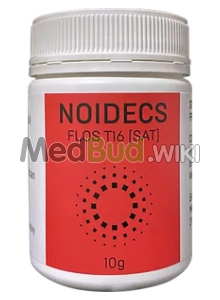 Packaging for Noidecs T16 L.A. Amnesia Medical Cannabis