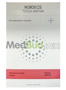 Packaging for Noidecs T20:C4 Moby Dick Medical Cannabis