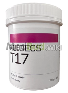 Packaging for Noidecs T17 Shishkaberry Medical Cannabis