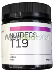 Packaging for Noidecs T19 Mazar-i-Sharif Medical Cannabis