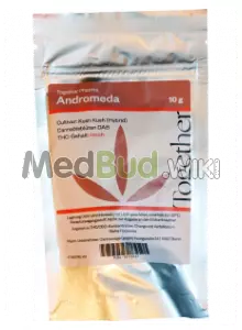 Packaging for Together Pharmacy Andromeda T19 Kush Kush Medical Cannabis