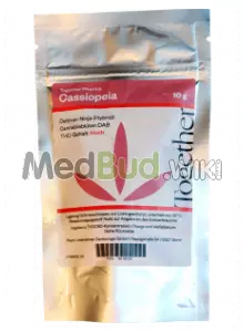 Packaging for Together Pharmacy Cassiopeia T20:C0 Ninja Medical Cannabis